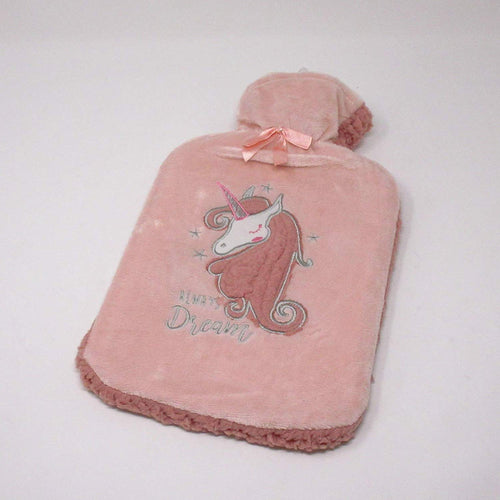 Country Club Thick Sherpa Fleece 2 Litre Hot Water Bottle
