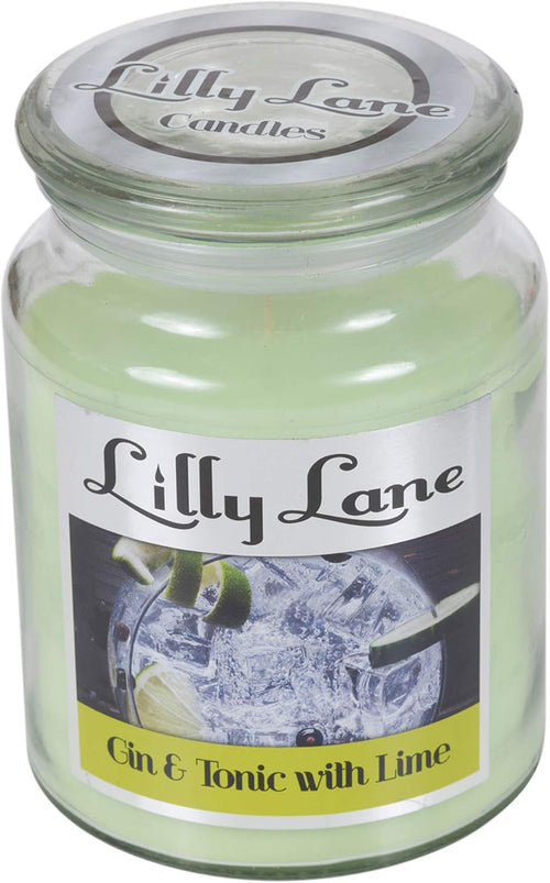 Lilly Lane 18oz Scented Candles Fragranced Wax Lights for Aromatherapy & Pleasant Home Atmosphere