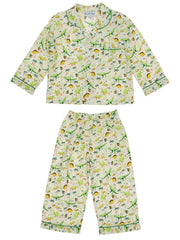 Powell Craft Boys Pyjamas - Dinosaur design 6-7yrs