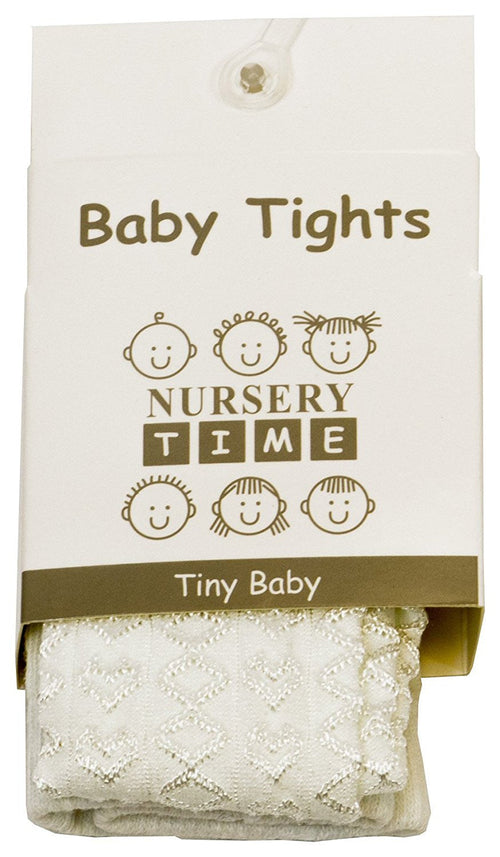 New Baby Girls Nursery Time Newborn - 24 Months Hearts Everyday Tights