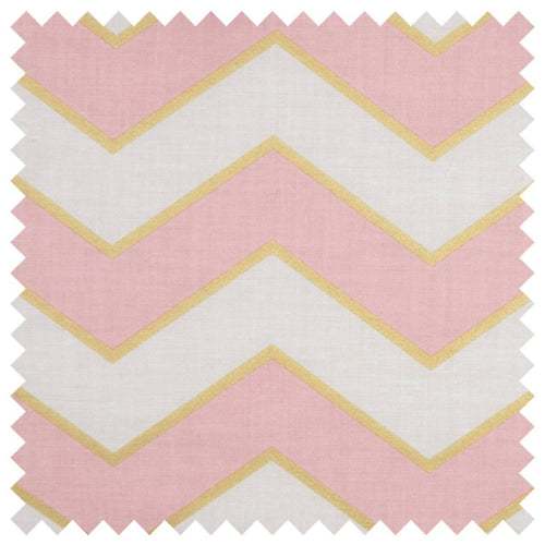 Hobby Gift 'Chevron Pearlised Blush' Small Rectangle Sewing Box 24 x 16 x 11cm (d/w/h)