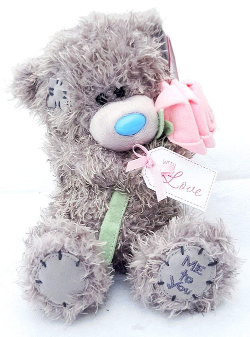 Me To You Bear 7” Holding Pink Rose
