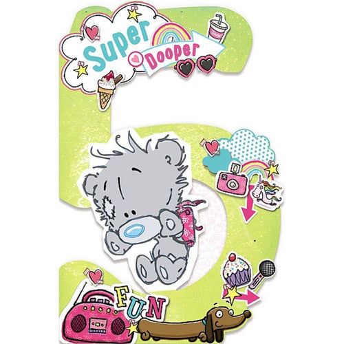 My Dinky 5th Birthday Me to You Bear Birthday Card