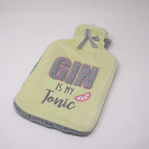 Country Club Thick Sherpa Fleece 2 Litre Hot Water Bottle