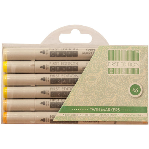 Trimcraft Yellows -First Edition Markers
