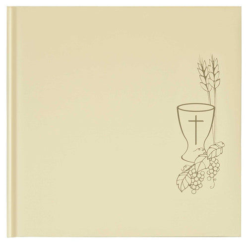 Innova Editions 40-Page Communion Book Bound Traditional Album, Cream