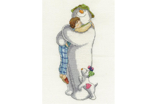 DMC Group Hug 14 Count Cross Stitch Kit, Multi-Colour