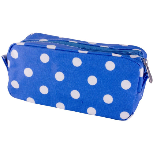 polka dot pencil cases white spots choice three colours please msg choice or one at random sent