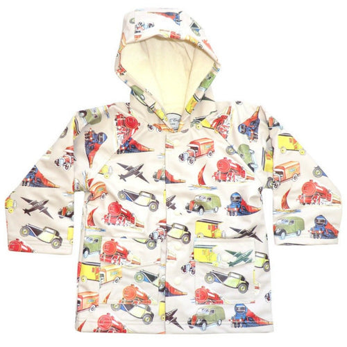Powell Craft Boys Transport Raincoat-Rain Mac.