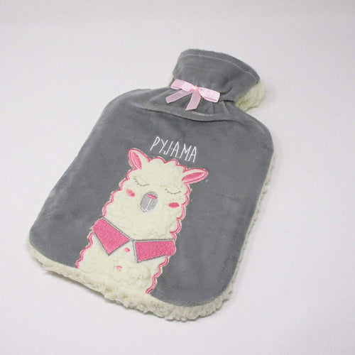 Country Club Thick Sherpa Fleece 2 Litre Hot Water Bottle
