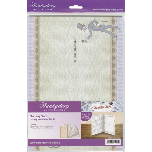 hunkydory charming chaps luxury inserts