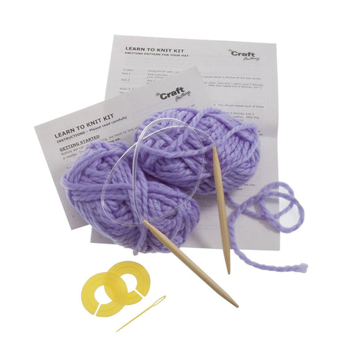 Learn To Knit Kit Great For Beginners