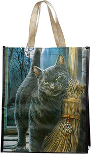 Puckator Lisa Parker A Brush with Magick Cats Reusable Shopping Bag Tote Shopper