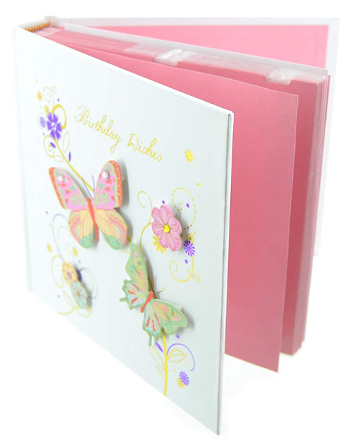 Talking Pictures Fanfare Collection 4" x 6" Photo Album - Birthday Wishes