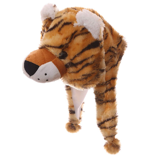 Wild Woolies Character Hats - Super Plush and Soft (TIGER)