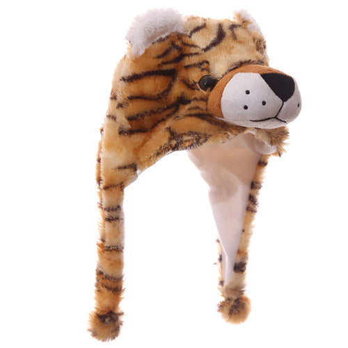 Wild Woolies Character Hats - Super Plush and Soft (TIGER)