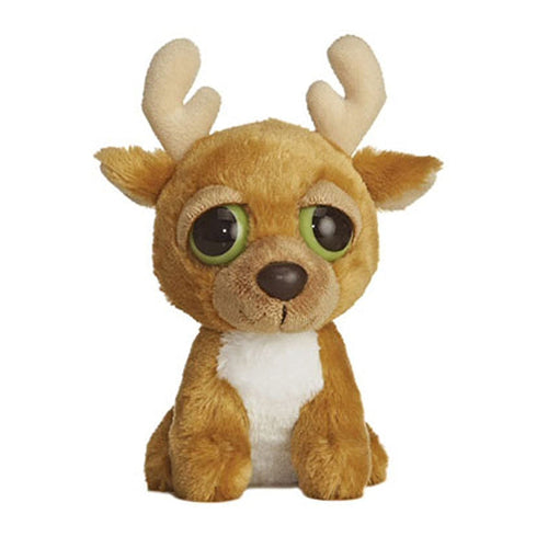 Dreamy Eyes 5" Christmas Reindeer with Sound