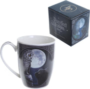 Puckator Lisa Parker Purrfect Wisdom Owl and Cat Porcelain Mug