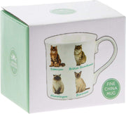 Leonardo Cats Mug, Fine China, Multicolour, 12 x 9 x 8 cm, 225 ml