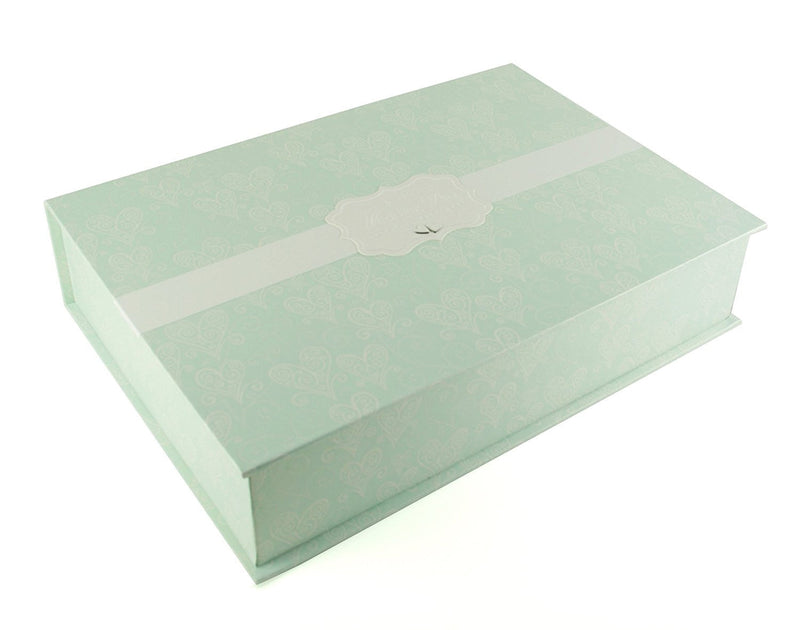 Love & Cherish Wedding Paperwrap Keepsake Box 31 x 22 cms Wedding Gift