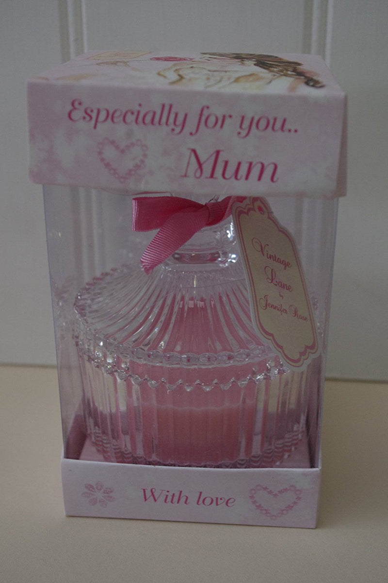 Jenifer Rose Especially For You Mum Scented Candle In Glass Jar Rose