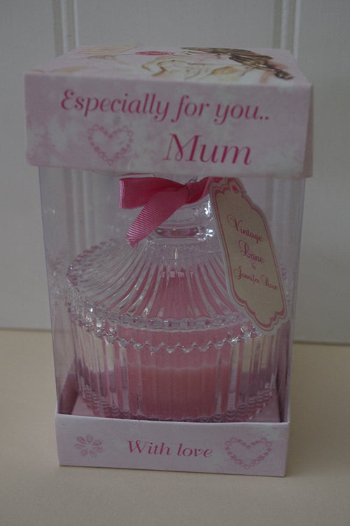Jenifer Rose Especially For You Mum Scented Candle In Glass Jar Rose