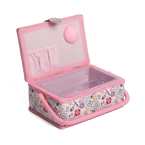 Hobby Gift MRSRF/187 Contemporary Notions Sm Rectangular Sewing Box 24x16x11cm