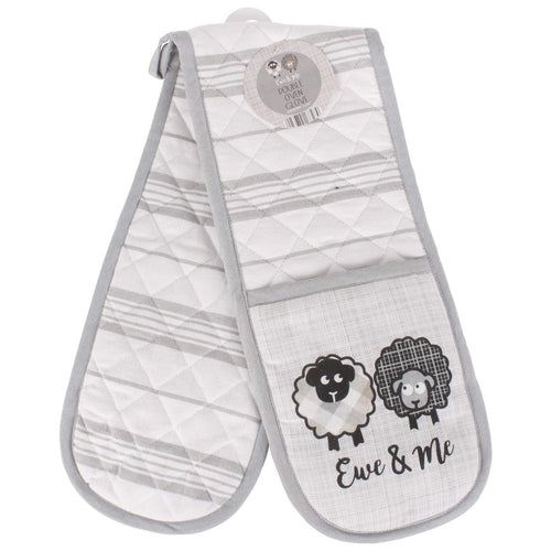 Country Club Ewe and Me Double Oven Glove