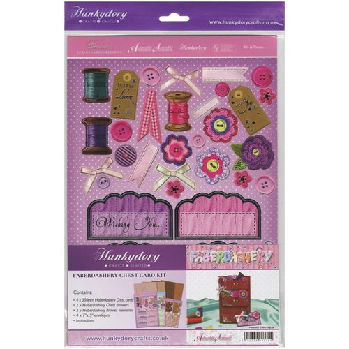 Faberdashery A4 Card Kit-Haberdashery Chest