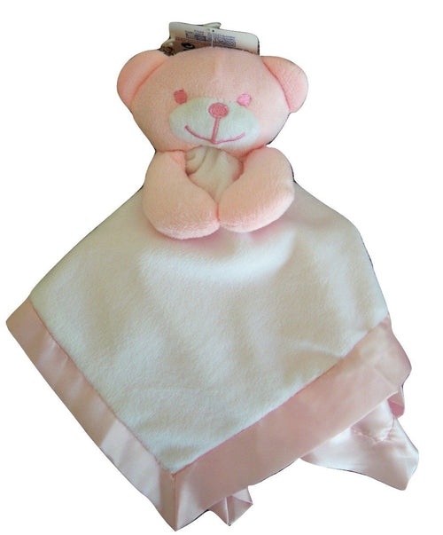 Pink Teddy Bear Comforter/Comfort Blanket for Baby Girls