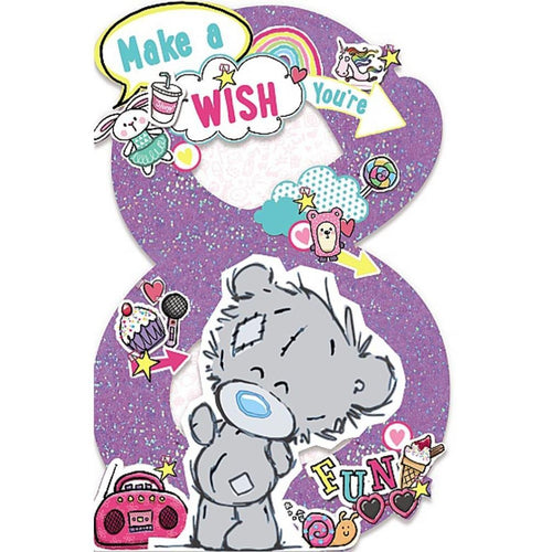 My Dinky 8th Birthday Me to You Bear Birthday Card