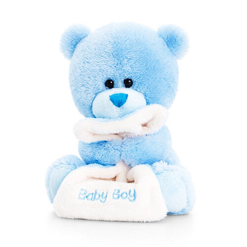 Keel Toys 14cm Baby Pipp The Bear With Blanket