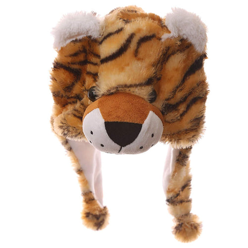 Wild Woolies Character Hats - Super Plush and Soft (TIGER)