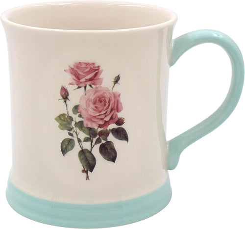 Leonardo Collection Rose Mug. Featuring an embossed country life design,