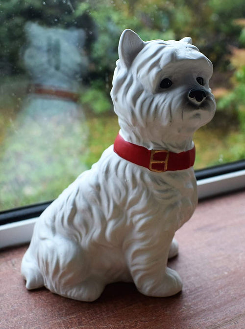 Historic Scotland Ceramic Money Box, West Highland Terrier