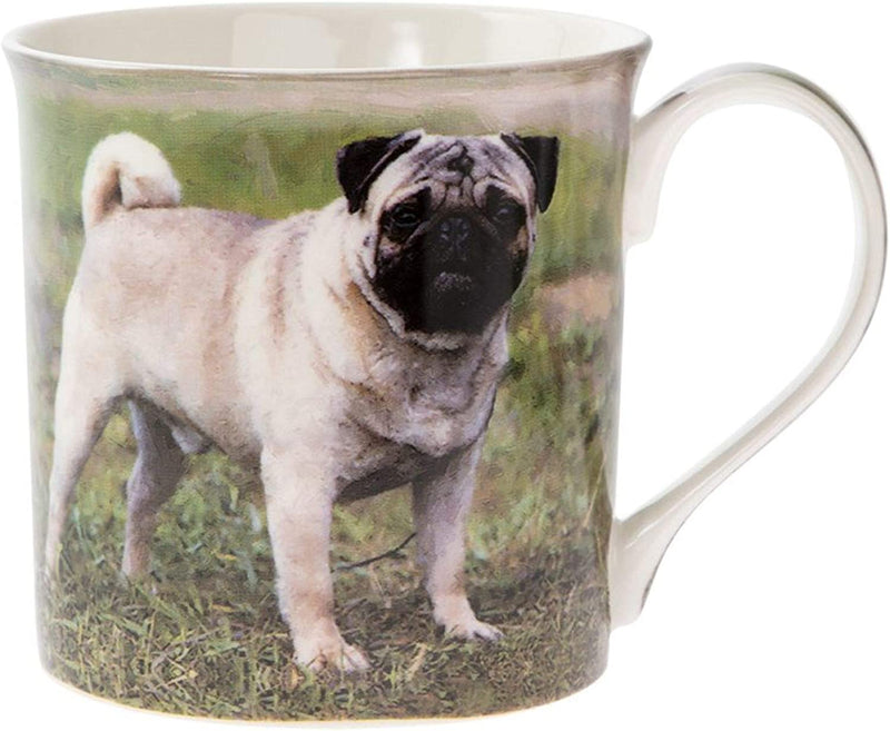 Pug Dog Mug Cup.