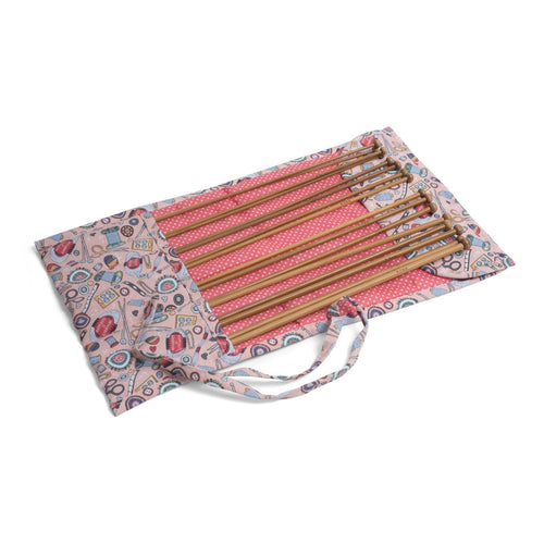 Hobby Gift MR4702F/187 | Contemporary Notions Filled 35cm Bamboo Knit Pin Roll