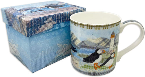 Coastal Tweedies Bone China Mug with Gift Box
