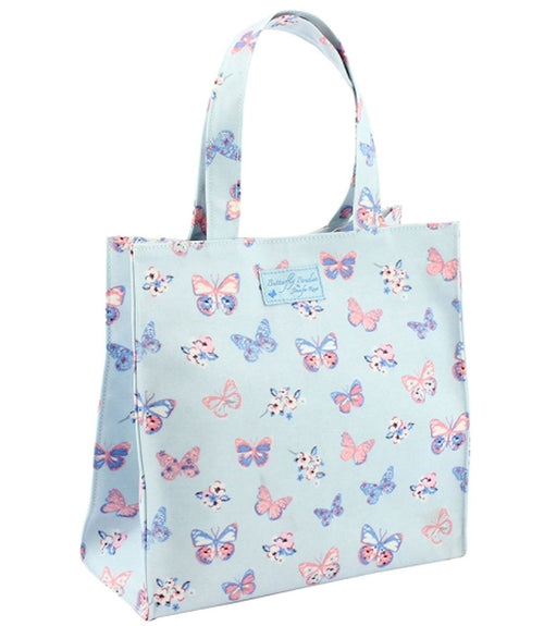 Lesser and Pavey Jennifer Rose Wipe Clean Laminated Canvas Butterfly Paradise Mini Shopper Bag