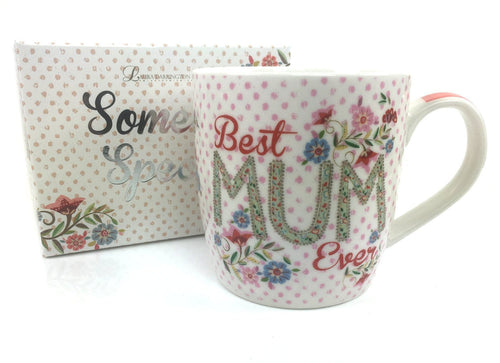 best Mum Gift - Adorable Mug With Pattern and Gift Box