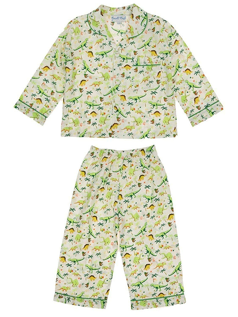 Powell craft Boys Pyjamas - Dinosaur Design (8-9 Years)
