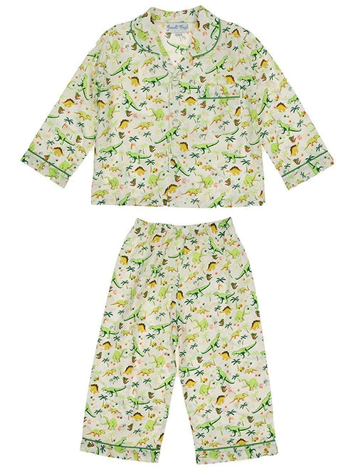 Powell craft Boys Pyjamas - Dinosaur Design (8-9 Years)