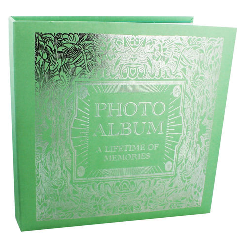 CHUNKY PHOTO ALBUM - Tiffany Blue with Silver Foiling