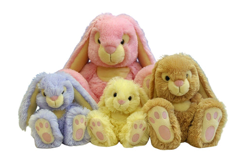 Keel Toys 35cm Patchfoot Rabbit Cuddly Soft Toy -  one at random