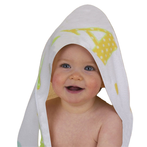 r kids hooded towel pair one abc one elli raff 75 x75