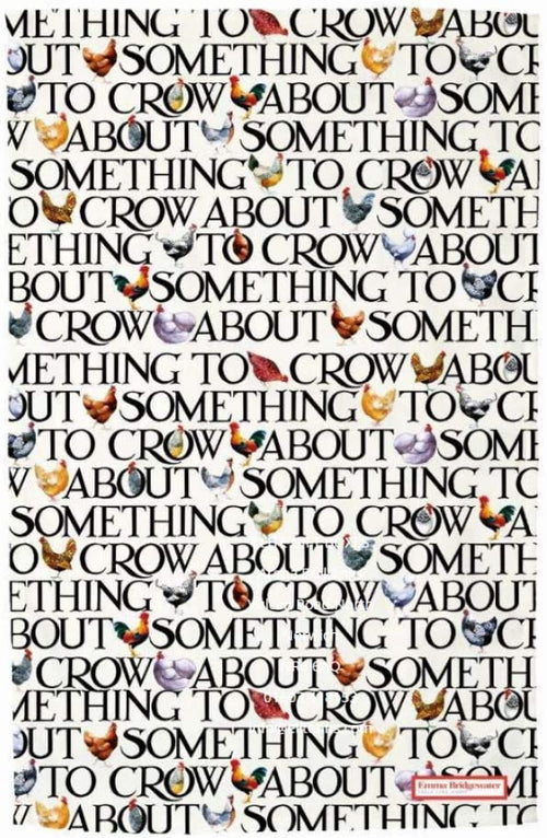 Elite Tins Emma Bridgewater Hen and Toast Cotton Tea Towel - HEN8500N