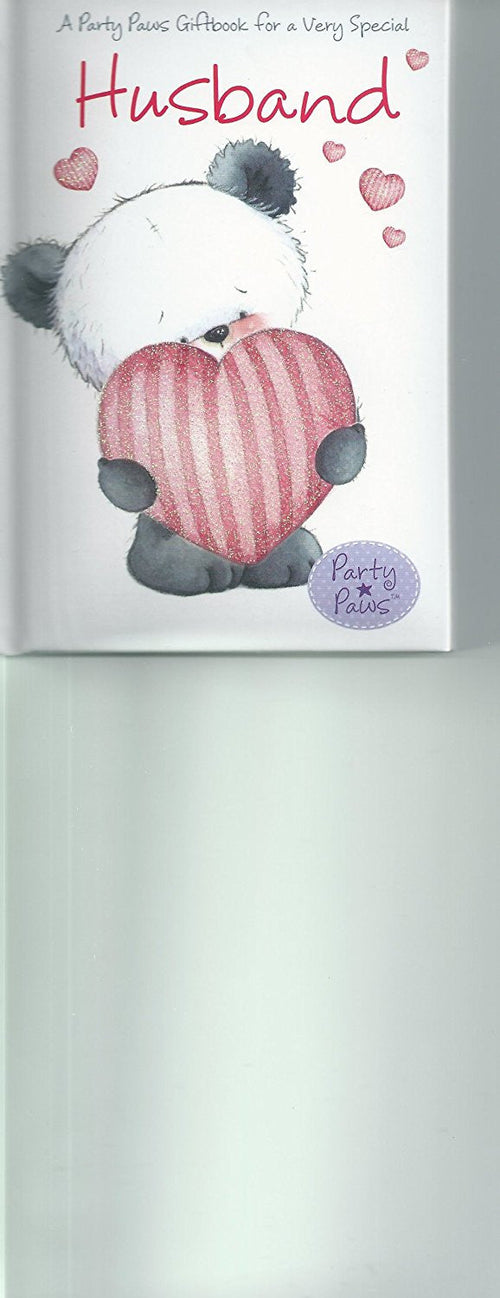 A Party Paws Giftbook for a very special Husband