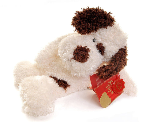 Keel Floppy Pets Cream and Brown Dog so very soft new design