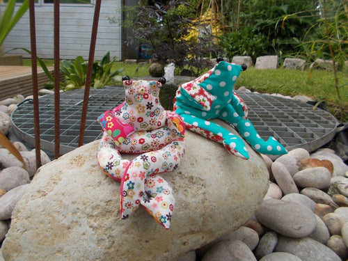 The Crafty Kit Co. Sewing Kit-Bean Bag Frog