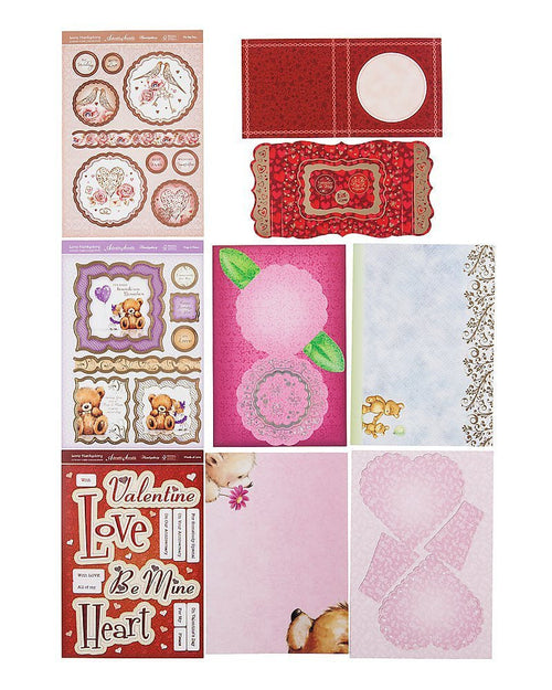 hunkydory adorable scorable luxury card collection snowy days love from santa